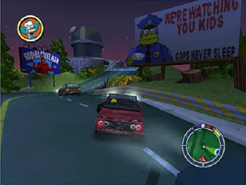 Vista 3 de Simpsons Hit and Run - Gamecube