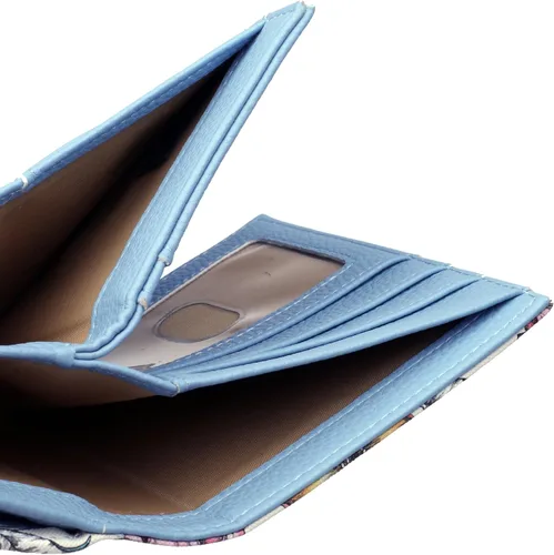 Vista 5 de Julia Buxton Pebble - Cartera Lexington de piel vegana, Hermosa naturaleza, Classic