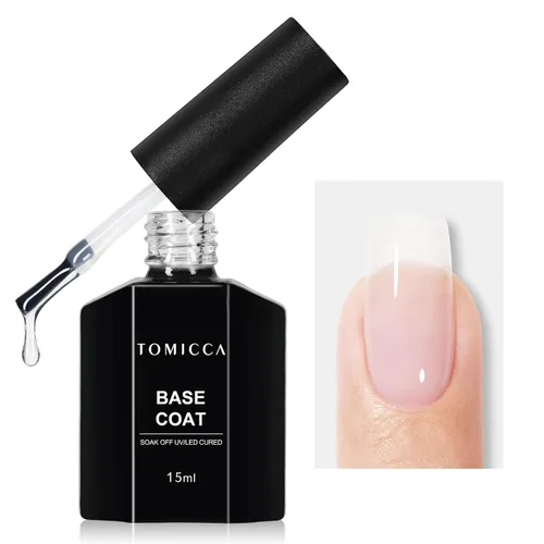 Vista 13 de TOMICCA Esmalte de uñas de gel marrón café, 0.5 onzas líquidas, esmalte de uñas de secado con LED UV para arte de uñas, manicura en casa, otoño e