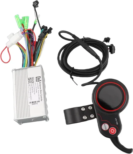Vista 2 de Controlador sin escobillas del motor con panel de control de pantalla LCD a prueba de lluvia y accesorio de interruptor de cambio para eléctrico