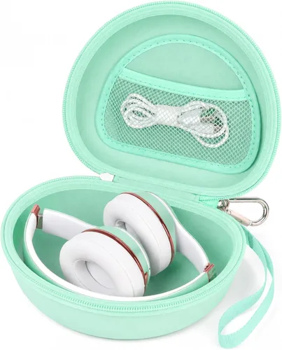 Vista 15 de COMECASE - Funda rígida para auriculares Beats Solo 4 3 2 y Studio Pro Extra-Large Protective Shell for Foldable On-Ear Headsets, Storage for