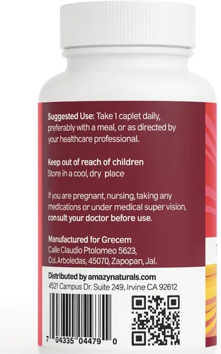 Vista 2 de Suplemento de cúrcuma de cúrcuma, 850 mg, 30 cápsulas