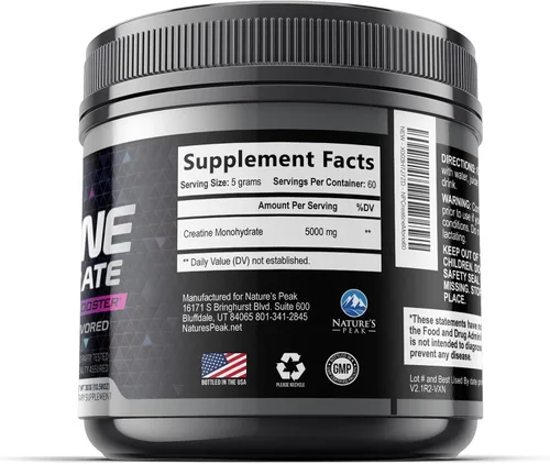 Vista 9 de Monohidrato de creatina, 5000 mg por porción, suplemento de creatina micronizada pura en polvo para hombres y mujeres, sin sabor, la creatina