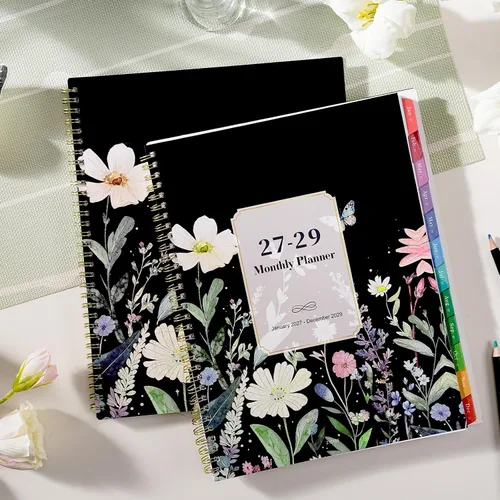 Vista 6 de 2027-2029 Monthly Planner - 3 Year Monthly Calendar 2027-2029