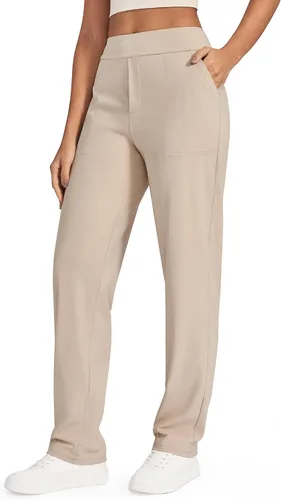 Vista 9 de G4Free ShiftReady - Pantalones de yoga para mujer Negro