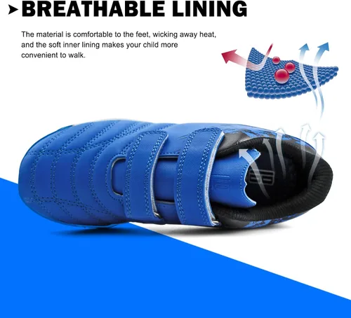 Vista 4 de brooman Zapatos de fútbol de césped cómodos para niños