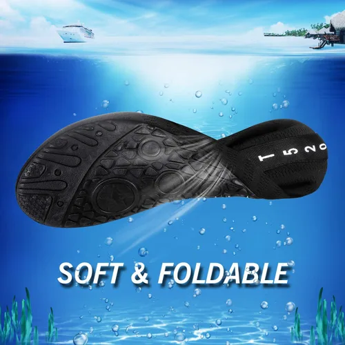 Vista 4 de IceUnicorn - Zapatos acuáticos para playa, natación, para hombres y mujeres, de secado rápido, para andar descalzo, piscina, yoga