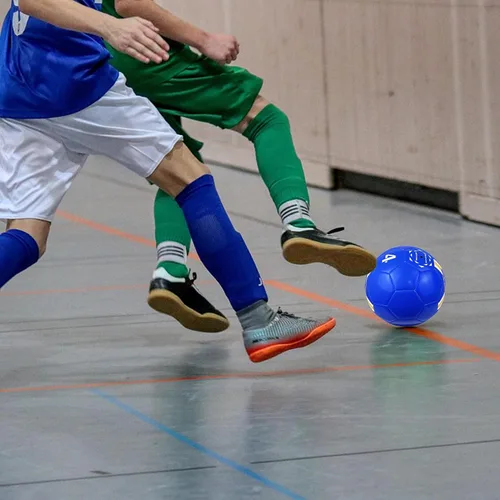Vista 8 de Runleaps Futsal Ball,Futsal Soccer Ball,Great for Indoor or Outdoor,Low Bounce Size 4 for Training,Playing