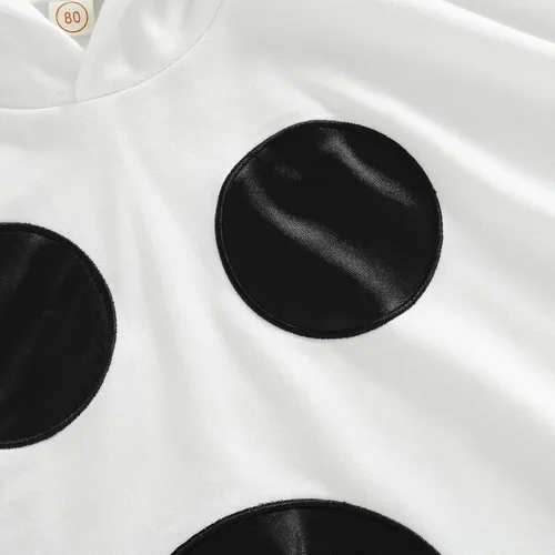 Vista 6 de SAYOO Disfraz unisex de capa con capucha de Navidad, con borla de fantasma, calabaza malvada, fantasma, cosplay, disfraz