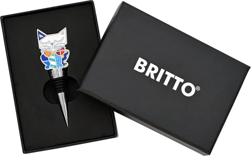Vista 2 de BRITTO Romero - Tapón metálico para vino, Sam Cat
