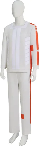 Vista 2 de Andor - Disfraz de prisionero One Way Out para adultos, uniforme de cosplay de Kino Loy, traje de Halloween