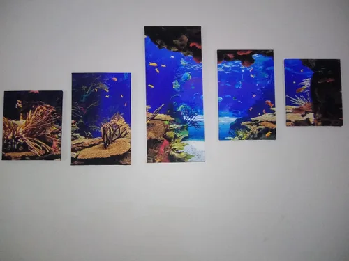 Vista 3 de Pinturas de Pesca Americana Impresiones HD sobre Lienzo