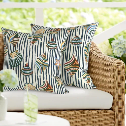 Vista 54 de DYTXIII Paquete de 2 almohadas lumbares impermeables para exteriores con rellenos, 12 x 20 pulgadas, almohada decorativa rectangular para patio