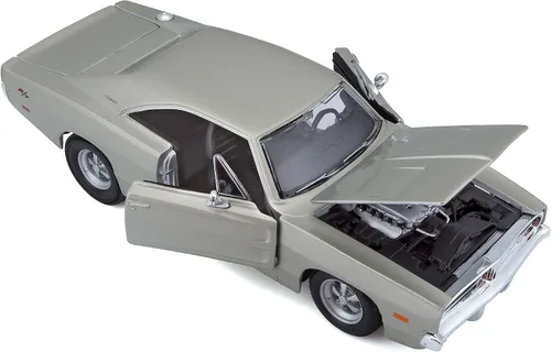 Vista 5 de Maisto Vehículo fundido a presión Dodge Charger R/T de 1969 a escala 1:25 (los colores pueden variar)