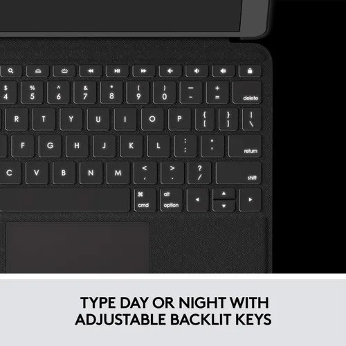 Vista 8 de Logitech Folio Touch - Funda con teclado táctil y conector inteligente para iPad Air de 11 pulgadas (M2 y M3), iPad Air (4ª y 5ª generación)