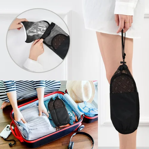 Vista 4 de Pantuflas suaves antideslizantes para interiores, zapatos para el hogar, para dormitorio, hotel, viajes, spa Multi 11