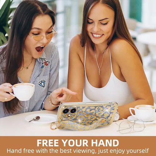Vista 4 de Funda para iPhone 11 de 6.1 pulgadas (patrón de piel de leopardo)