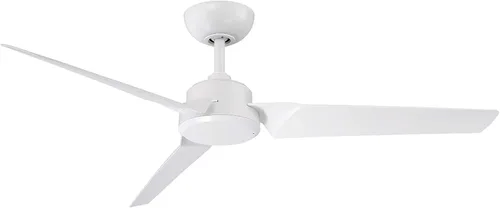Vista 14 de Roboto - Ventilador de techo inteligente de 3 aspas para interiores y exteriores, aluminio cepillado de 52 pulgadas con control remoto, funciona