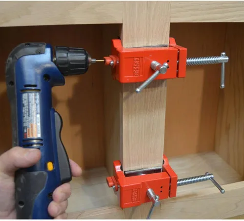 Vista 4 de BESSEY, BES8511, abrazadera para gabinetes para marcos de superficie, roja