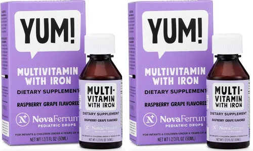 Vista 10 de Suplemento multivitamínico de 1.7 fl oz para bebés y niños, de NovaMV
