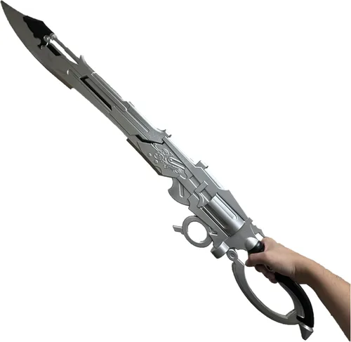 Vista 8 de Tienda - Fantasy PU Foam Zweihander Espada ancha con núcleo interior - Varía estilo de 42.5" o 57