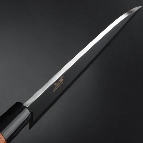 Vista 5 de MSY BIGSUNNY 7 pulgadas Deba cuchillo cocina cocina chef sushi cuchillo de acero inoxidable de alto carbono hoja con mango de madera de rosa