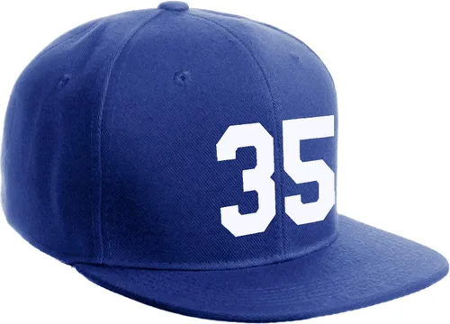 Vista 116 de Número de equipo modificado para requisitos particulares del jugador del color del sombrero del Snapback de la visera plana clásica de la visera