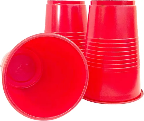 Vista 5 de Vasos desechables de plástico para fiestas, 16 onzas, perfectos para restaurantes, bares, bodas, fiestas, eventos, proyectos de bricolaje y más