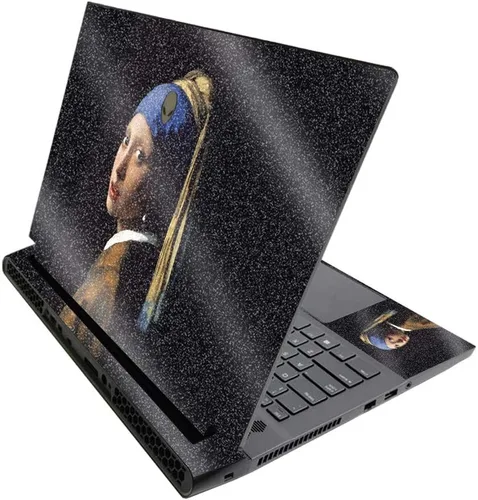 Vista 491 de MightySkins - Skin brillante con purpurina para Alienware M17 R3 (2020) y M17 R4 (2021) - Diversión de los años 90 Acabado duradero con purpurina