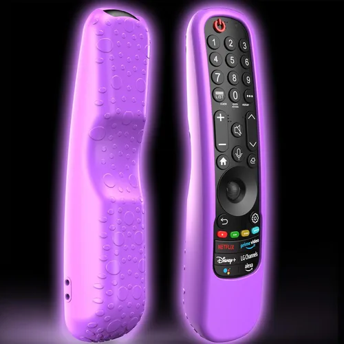 Vista 10 de Funda para LG Magic Remote 2021-2024, funda de silicona para LG Smart TV Remote Control MR24GN MR23GA MR22GA AN-MR21GA, color azul oscuro Azul