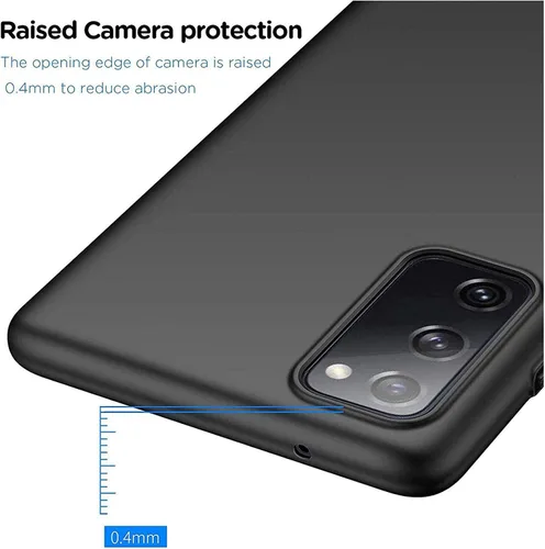 Vista 4 de Película de vidrio templado + cubierta para LG Wing [6.80 pulgadas], protector de pantalla y carcasa rígida a través de plástico negro