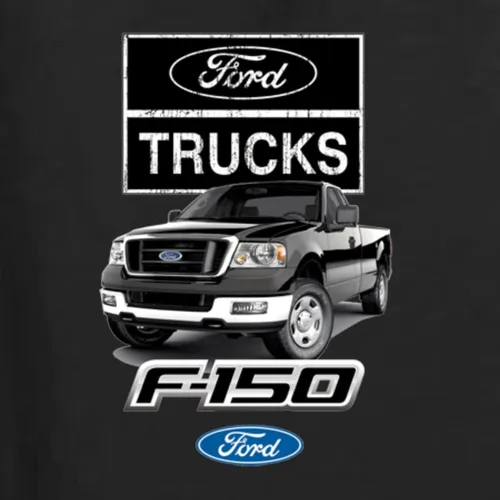 Vista 2 de Wild Bobby Ford Trucks F150 Pickup Cars and Trucks Front and Back - Sudadera con capucha unisex