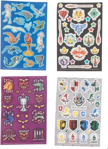 Vista 3 de Innovative Designs Harry Potter - Juego de diario brillante para niños, con calcomanías y gemas