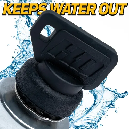 Vista 4 de HD Switch Sustituye a Briggs & Stratton 692318 - Interruptor de llave de encendido de arranque, actualización de protección dual, 3 llaves