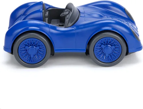 Vista 4 de Autos de carreras Green Toys, color azul