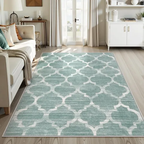 Vista 52 de Lahome Alfombras marroquíes lavables de 2 x 3 pies, alfombra de área pequeña de 2 x 3, antideslizante, alfombra de cocina, suave, no desprende