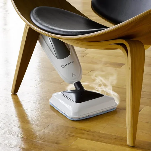 Vista 5 de Reliable 300CU Steamboy Pro 3 en 1 - Trapeador de piso con deslizamiento de alfombra, limpiador de vapor eléctrico, limpiador a vapor con 4