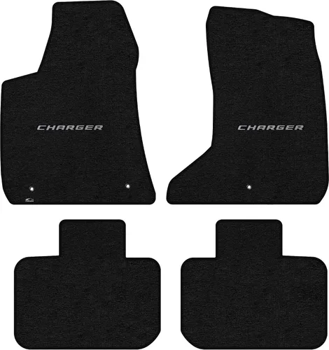 Vista 7 de Lloyd Mats Alfombrillas de Suelo Alfombradas a Medida de Lujo Premium Revestimientos de Suelo para Automóvil para Dodge Charger AWD 2011-2023