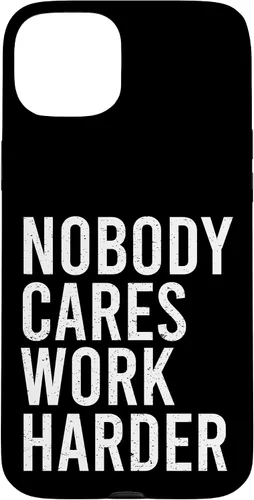 Vista 8 de Funda de regalo para iPhone 13 Nobody Care Work Hard Actitude Grit Hustle Success