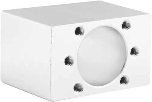 Vista 2 de Jectse Carcasa de tuerca de husillo, soporte de tuerca, soporte de tuerca de aleación de aluminio, para tornillos de bola SFU 1204, impresión 3D