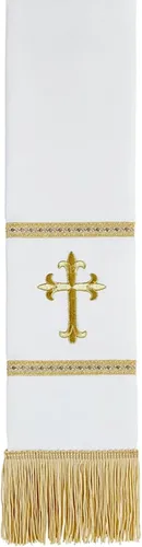 Vista 5 de Needzo Casulla de San José y Niño, Vestimenta religiosa para sacerdotes y obispos, suministros para la iglesia católica, 51 pulgadas, Varios