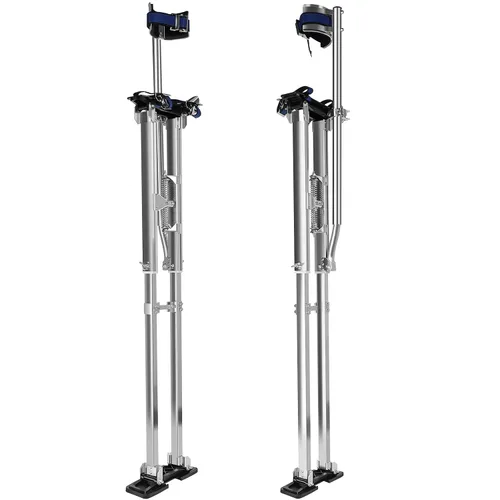 Vista 8 de Zancos de 15"-23" de Altura Ajustable de Aluminio para Adultos para Pintura de Techo Suspendido de Yeso, Pintor, Pintura de Pared Exterior y Recorte