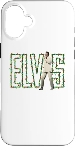 Vista 23 de Elvis Presley Official Elvis Christmas Lights Case for iPhone 17
