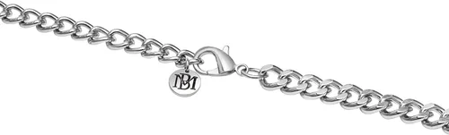 Vista 4 de Badgley Mischka Collar para mujer, elegante cadena de bordillo, collar de babero, joyería de disfraz