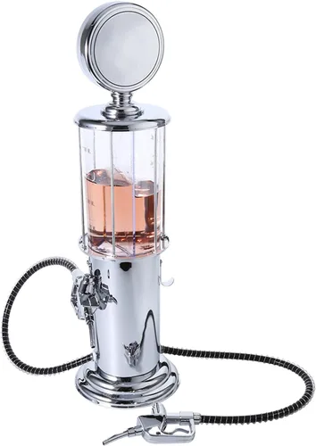 Vista 9 de Dispensador de licor, bomba de gas de metal, boquilla dispensadora de bebidas, cerveza, vino, bebida, decantador de licor para cócteles de vodka