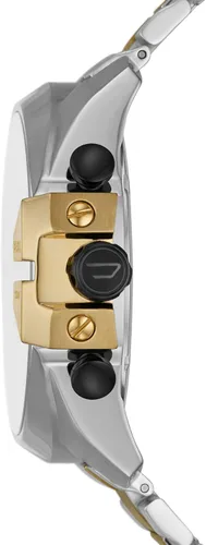 Vista 2 de Diesel Mega Chief - Reloj de cuarzo con cronógrafo de acero inoxidable para hombre