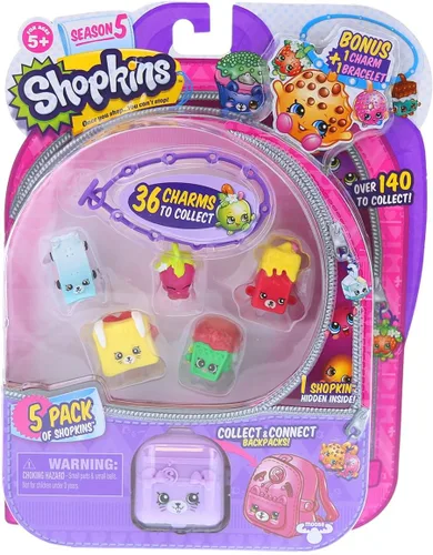 Vista 2 de Shopkins Temporada 5 (5 unidades), Multicolor