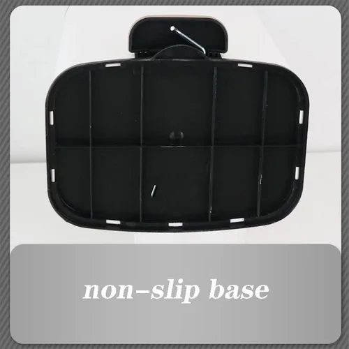 Vista 5 de HIHELO Cubo de basura de 6L/12L para el hogar, cocina, sala de estar, papelera de gran capacidad, con pedal de doble capa, cubo de basura de acero