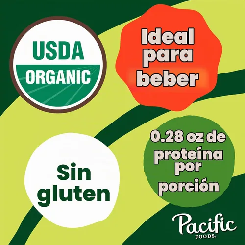 Vista 5 de Pacific Foods Caldo orgánico de huesos de res, 32 onzas, paquete de 12