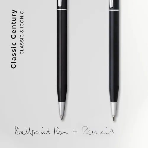 Vista 6 de Bolígrafo Cross Classic Century Collection, Negro (black Lacquer)